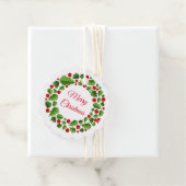 Weihnachtsgeschenk-Tag Geschenkanhänger (Beispiel)