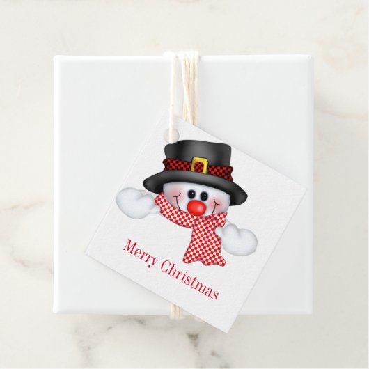 Weihnachtsgeschenk-Tag Geschenkanhänger (Beispiel)