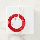 Weihnachtsgeschenk-Tag Geschenkanhänger (Beispiel)