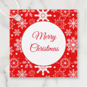 Weihnachtsgeschenk-Tag Geschenkanhänger (Vorderseite)