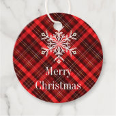 Weihnachtsgeschenk-Tag Geschenkanhänger (Vorderseite)