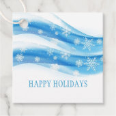 Weihnachtsgeschenk-Tag Geschenkanhänger (Vorderseite)