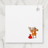 Weihnachtsgeschenk-Tag Geschenkanhänger (Rückseite)