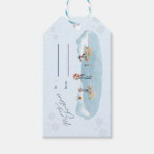 Weihnachtsgeschenk-Tag Geschenkanhänger (Vorderseite)