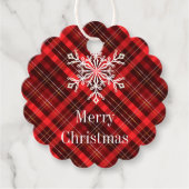 Weihnachtsgeschenk-Tag Geschenkanhänger (Vorderseite)