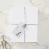 Weihnachtsgeschenk-Tag Geschenkanhänger (Mit Garn)