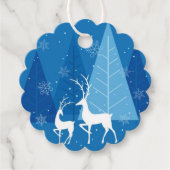 Weihnachtsgeschenk-Tag Geschenkanhänger (Vorderseite)