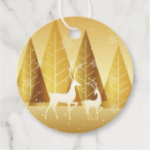 Weihnachtsgeschenk-Tag Geschenkanhänger (Vorderseite)