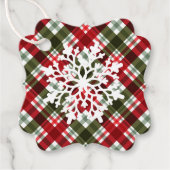 Weihnachtsgeschenk-Tag Geschenkanhänger (Vorderseite)