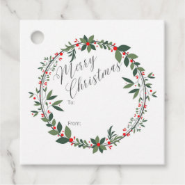 Weihnachtsgeschenk-Tag Geschenkanhänger