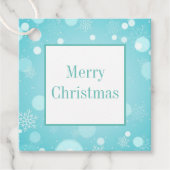 Weihnachtsgeschenk-Tag Geschenkanhänger (Vorderseite)