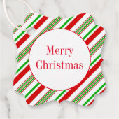 Weihnachtsgeschenk-Tag Geschenkanhänger (Vorderseite)