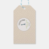 Weihnachtsgeschenk-Tag Geschenkanhänger (Rückseite)