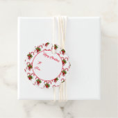 Weihnachtsgeschenk-Tag Geschenkanhänger (Beispiel)