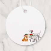 Weihnachtsgeschenk-Tag Geschenkanhänger (Rückseite)