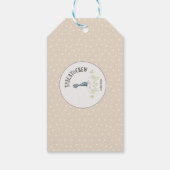 Weihnachtsgeschenk-Tag Geschenkanhänger (Rückseite)