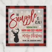 Weihnachtsgeschenk-Tag Geschenkanhänger (Vorderseite)