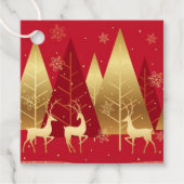 Weihnachtsgeschenk-Tag Geschenkanhänger (Vorderseite)