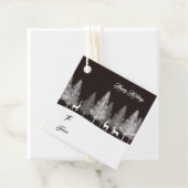 Weihnachtsgeschenk-Tag Geschenkanhänger (Beispiel)