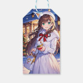 Weihnachtsgeschenk-Tag Geschenkanhänger (Rückseite)