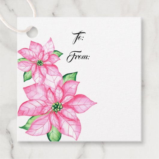 Weihnachtsgeschenk-Tag Geschenkanhänger (Vorderseite)