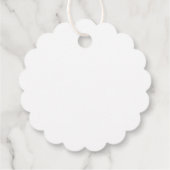 Weihnachtsgeschenk-Tag Geschenkanhänger (Rückseite)