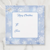 Weihnachtsgeschenk-Tag Geschenkanhänger (Vorderseite)