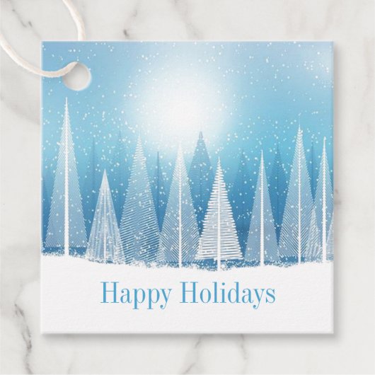 Weihnachtsgeschenk-Tag Geschenkanhänger (Vorderseite)