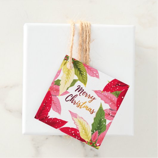 Weihnachtsgeschenk-Tag Geschenkanhänger (Beispiel)