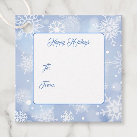 Weihnachtsgeschenk-Tag Geschenkanhänger (Vorderseite)