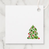 Weihnachtsgeschenk-Tag Geschenkanhänger (Rückseite)