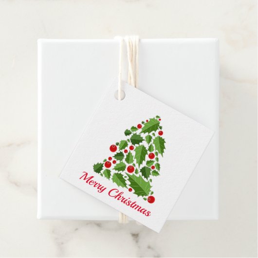 Weihnachtsgeschenk-Tag Geschenkanhänger (Beispiel)