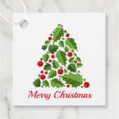 Weihnachtsgeschenk-Tag Geschenkanhänger (Vorderseite)