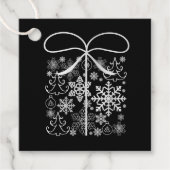 Weihnachtsgeschenk-Tag Geschenkanhänger (Vorderseite)