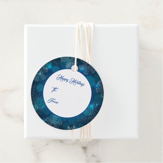 Weihnachtsgeschenk-Tag Geschenkanhänger (Beispiel)