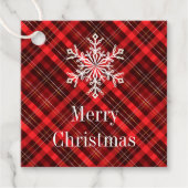 Weihnachtsgeschenk-Tag Geschenkanhänger (Vorderseite)