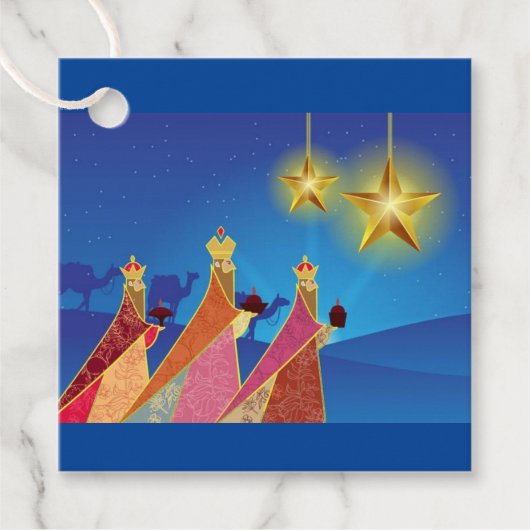 Weihnachtsgeschenk-Tag Geschenkanhänger (Vorderseite)