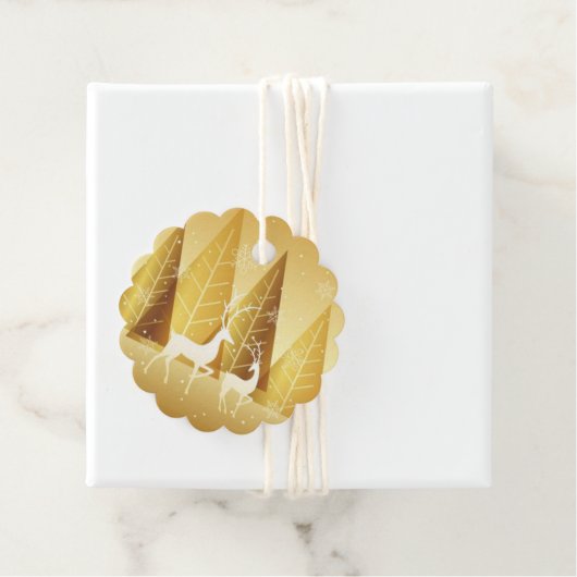 Weihnachtsgeschenk-Tag Geschenkanhänger (Beispiel)