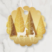 Weihnachtsgeschenk-Tag Geschenkanhänger (Vorderseite)