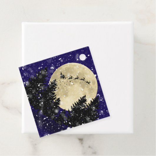 Weihnachtsgeschenk-Tag Geschenkanhänger (Beispiel)