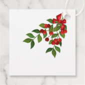 Weihnachtsgeschenk-Tag Geschenkanhänger (Rückseite)