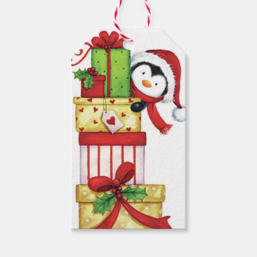 Weihnachtsgeschenk-Tag Geschenkanhänger (Vorderseite)