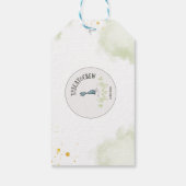 Weihnachtsgeschenk-Tag Geschenkanhänger (Rückseite)