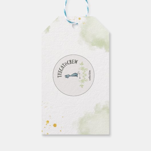 Weihnachtsgeschenk-Tag Geschenkanhänger (Rückseite)