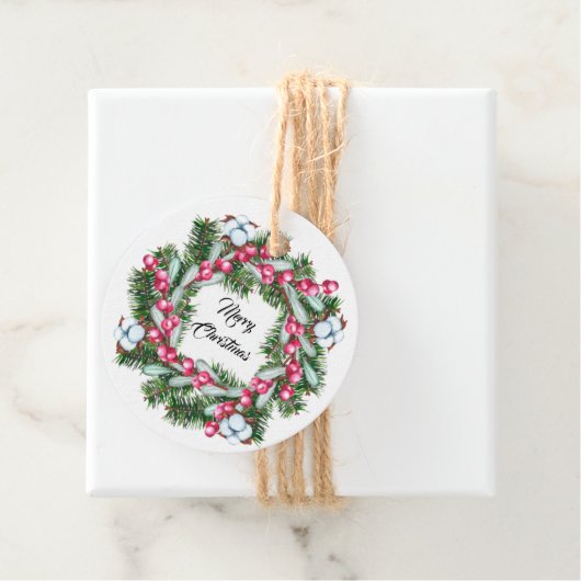 Weihnachtsgeschenk-Tag Geschenkanhänger (Beispiel)