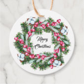 Weihnachtsgeschenk-Tag Geschenkanhänger (Vorderseite)