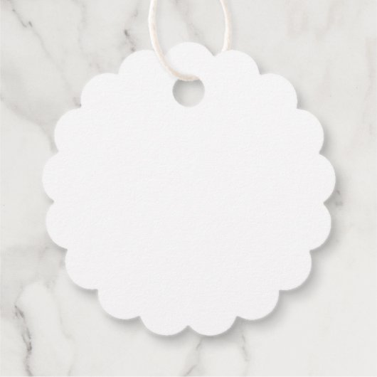 Weihnachtsgeschenk-Tag Geschenkanhänger (Rückseite)