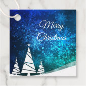 Weihnachtsgeschenk-Tag Geschenkanhänger (Vorderseite)