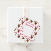 Weihnachtsgeschenk-Tag Geschenkanhänger (Beispiel)