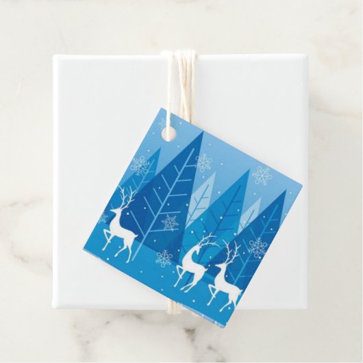 Weihnachtsgeschenk-Tag Geschenkanhänger (Beispiel)